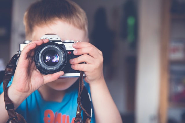 boy with camera image